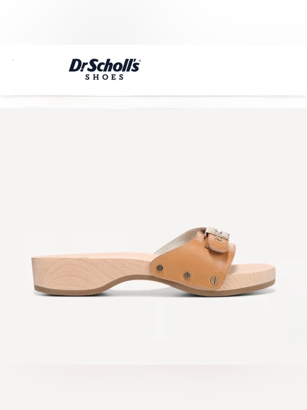 Classic Dr. Scholl's Original Women’s Sandal Camelot Leather brand new in box - Picture 7 of 12
